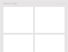 Tablet Screenshot of natashapiper.com